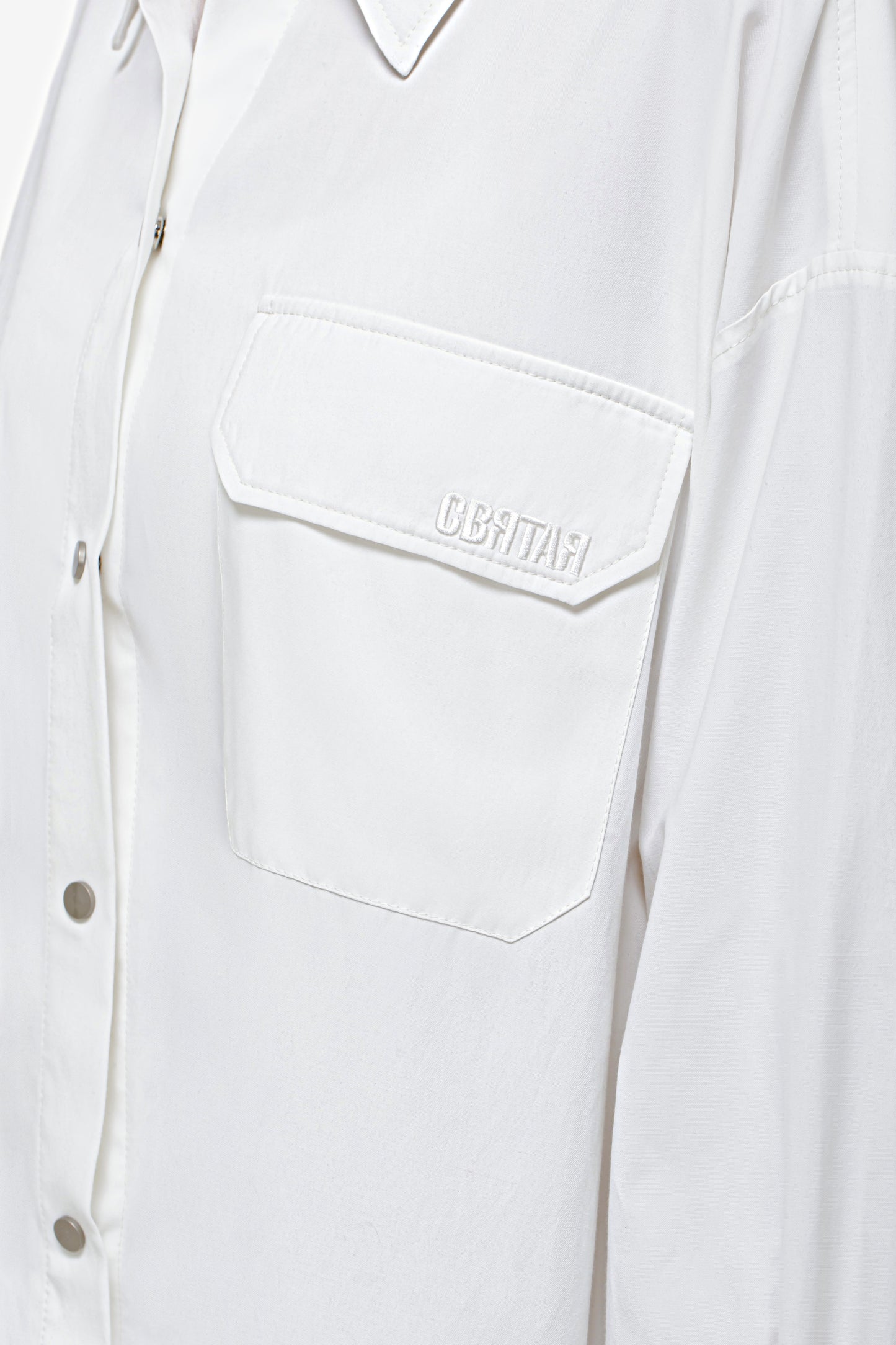 Oversize Hemd, Weiß