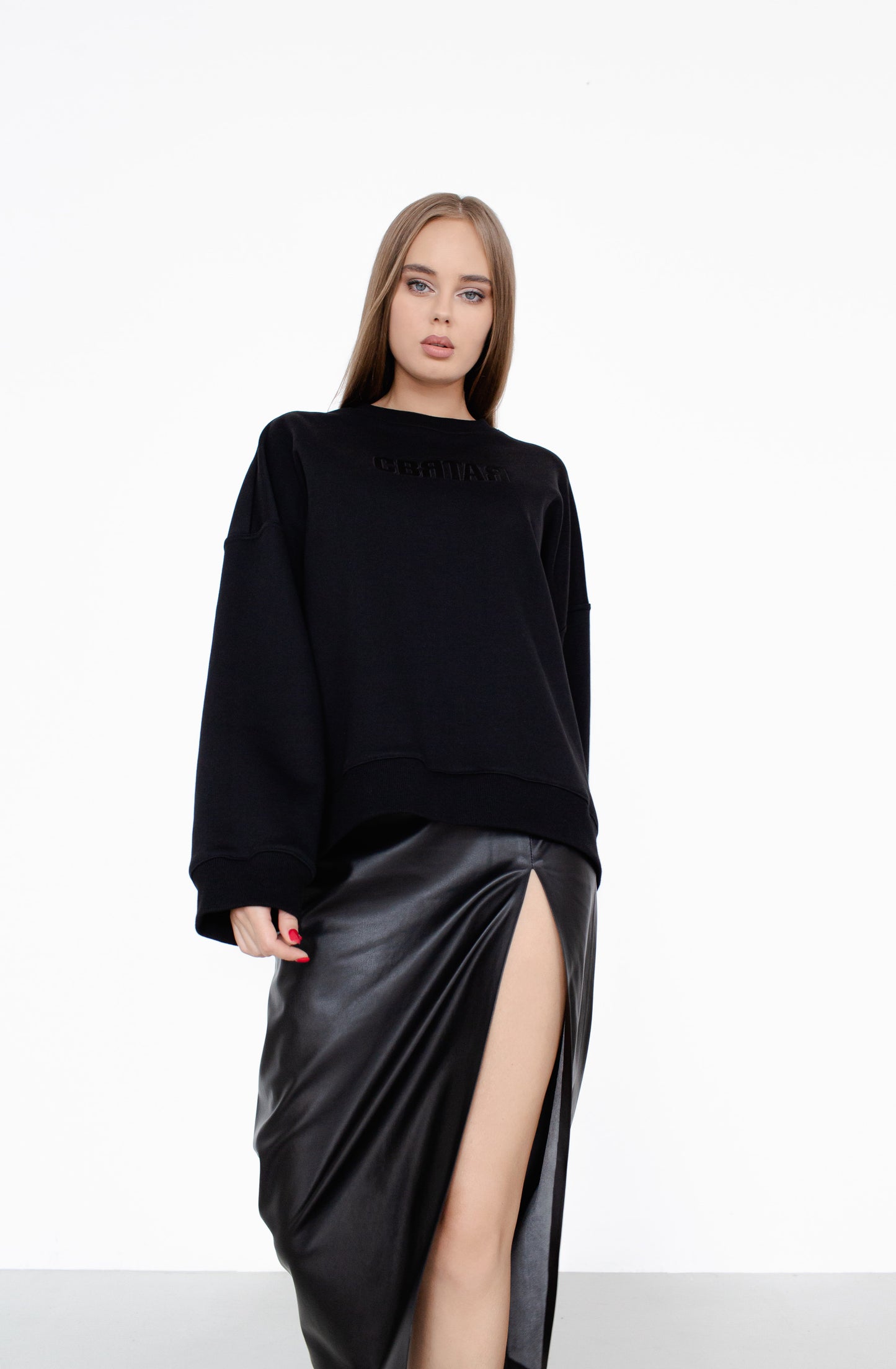 Midirock mit Schlitz