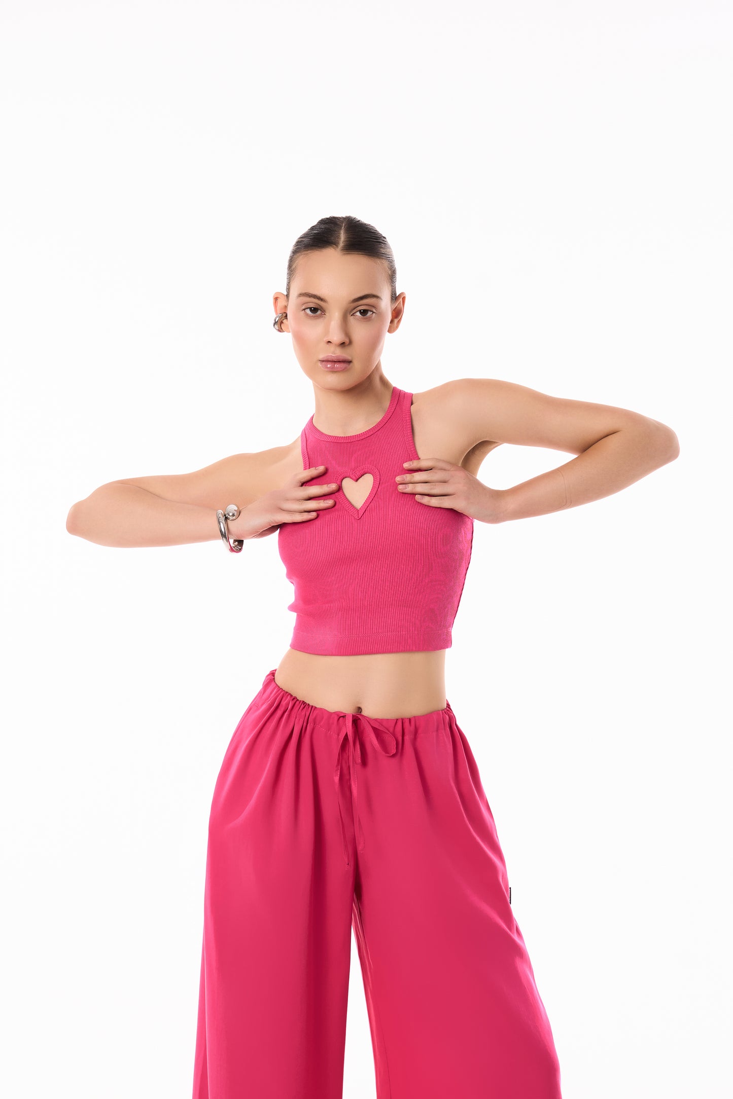 Top Heart Pink