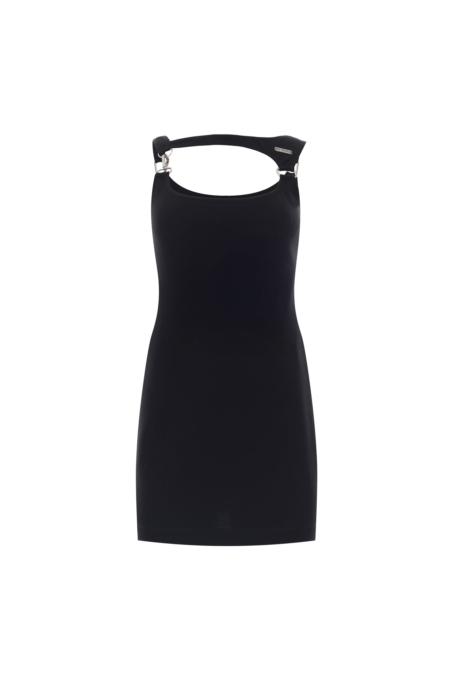 Mini dress with carabiner hook