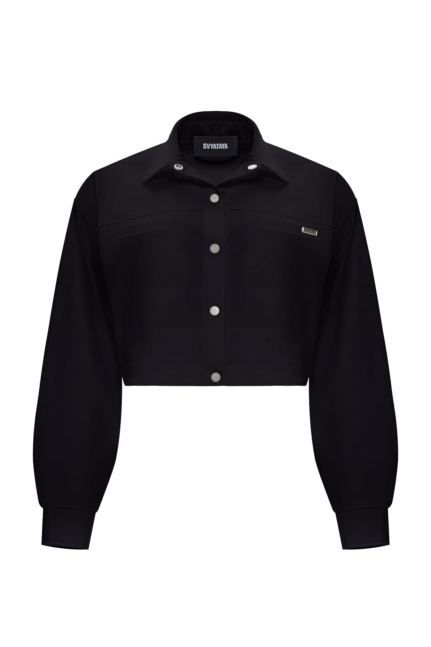 Cropped luxury shirt
