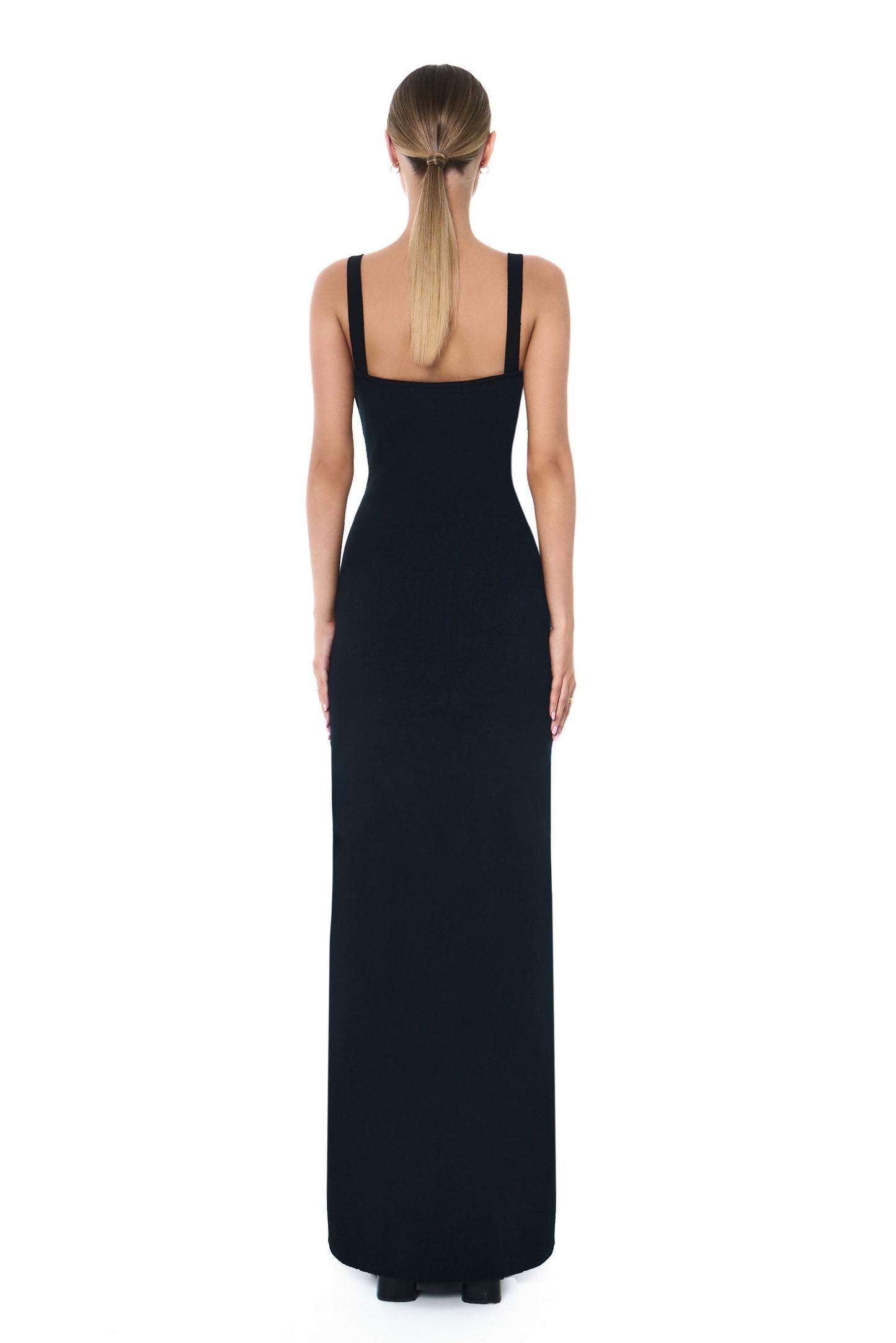 Maxikleid mit Schnüren