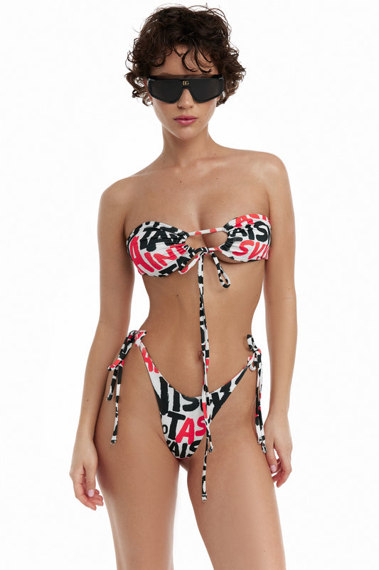 Badeanzug mit Logo-Print