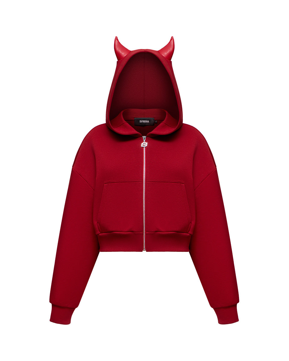 Red Crystal Hoodie