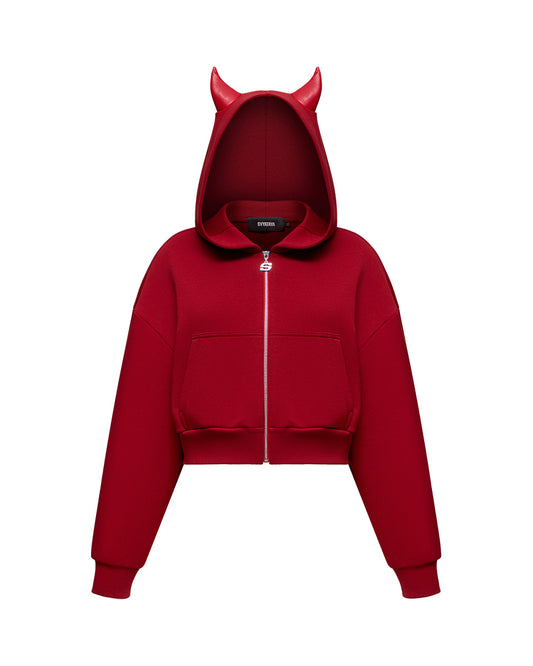 Red Crystal Hoodie