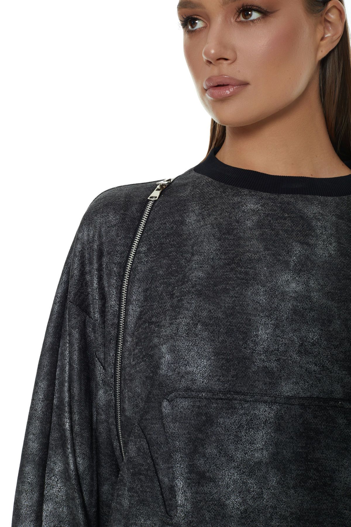 Transformer Sweatshirt, Metallic