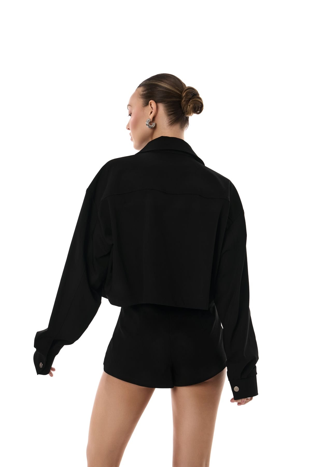 Cropped luxury shirt