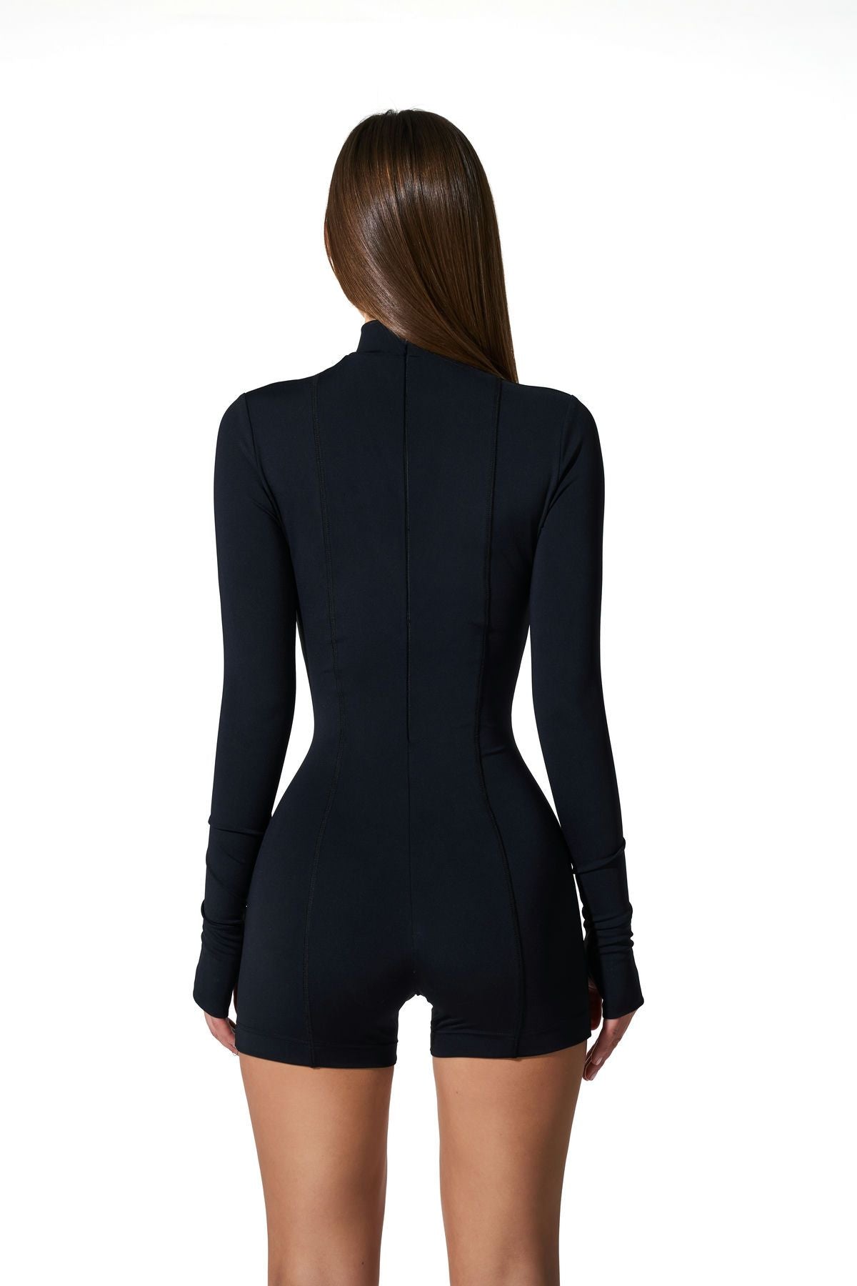 Playsuit with decorative cut-out