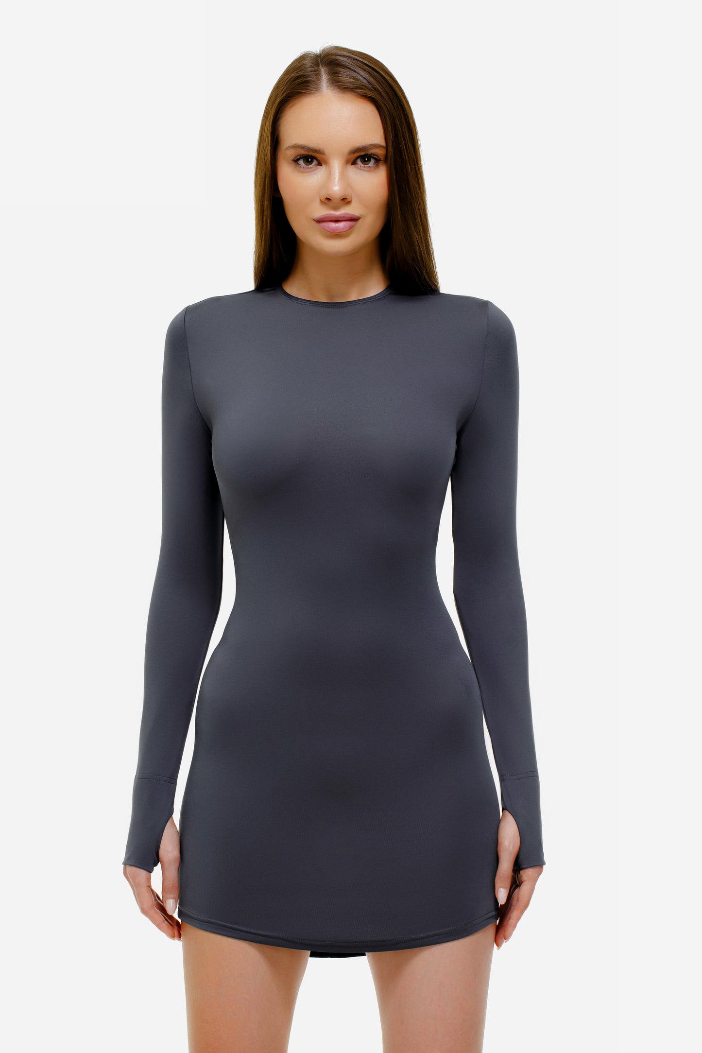 Biflex Minikleid Graphite