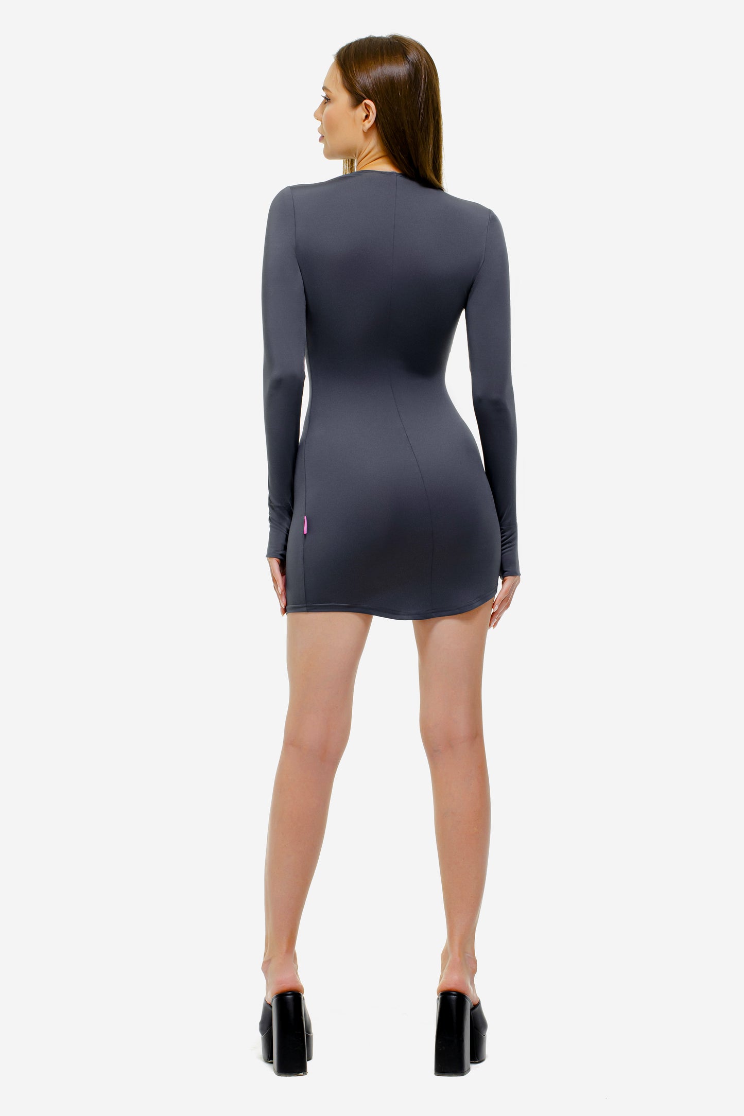 Biflex Minikleid Graphite