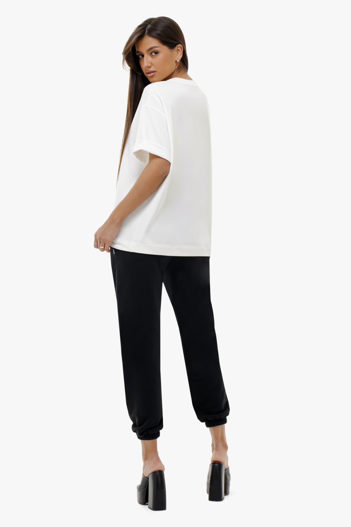 T-Shirt mit Manschetten