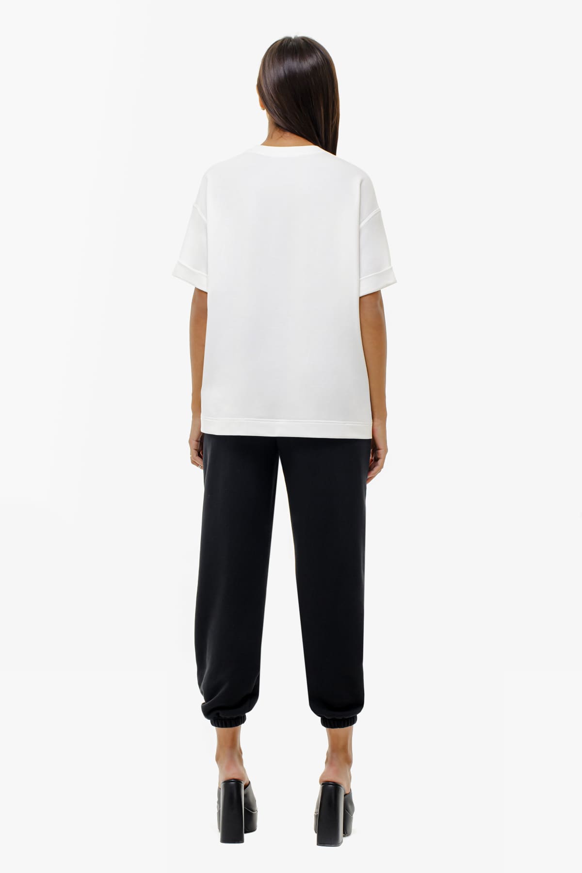 T-Shirt mit Manschetten