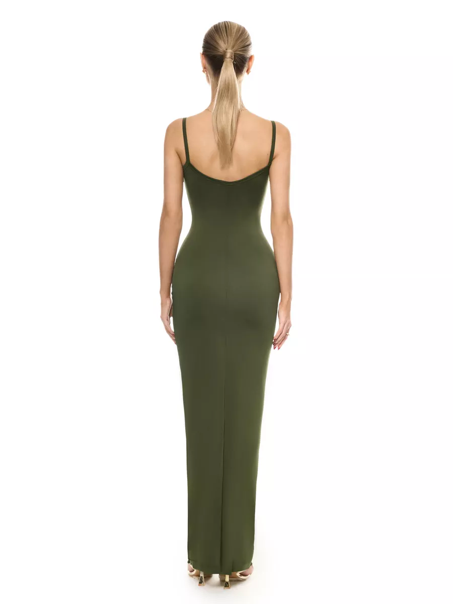 Maxikleid Biflex Grün